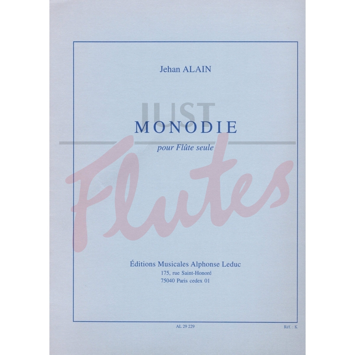 Monodie for Solo Flute